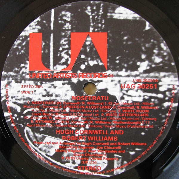 Hugh Cornwell & Robert Williams – Nosferatu