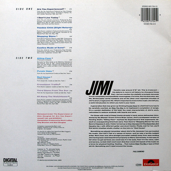 Jimi Hendrix – Kiss The Sky