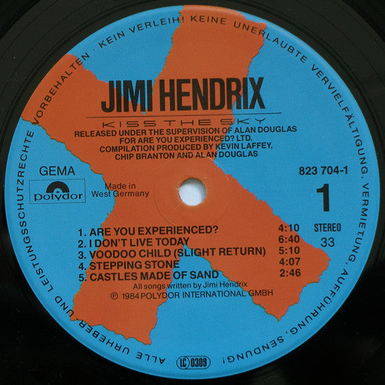Jimi Hendrix – Kiss The Sky