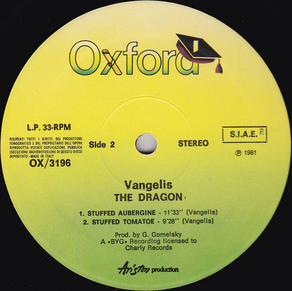 Vangelis – The Dragon