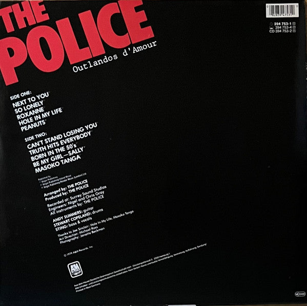 The Police – Outlandos D'Amour