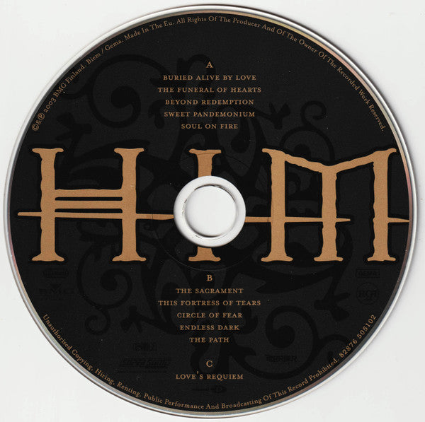 HIM  – Love Metal    ,  digipak