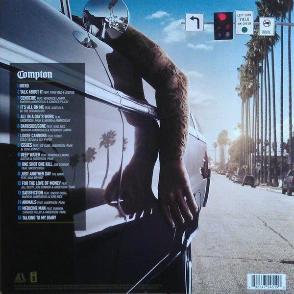 Dr. Dre – Compton (A Soundtrack By Dr. Dre)   ,  2LP , Gatefold