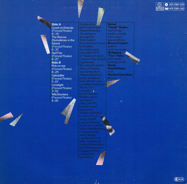 Birth Control ‎– Count On Dracula