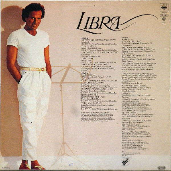 Julio Iglesias – Libra
