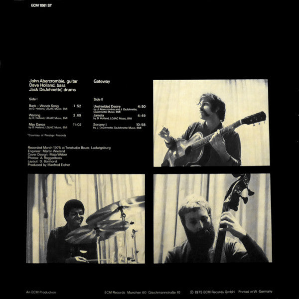 John Abercrombie, Dave Holland, Jack DeJohnette – Gateway, ECM