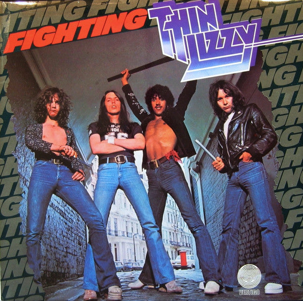 Thin Lizzy – Fighting    ,  1 press , UK