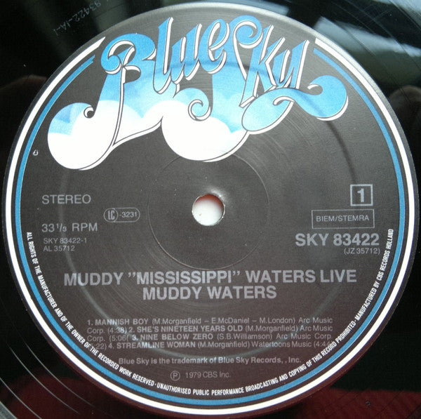 Muddy Waters – Muddy "Mississippi" Waters Live