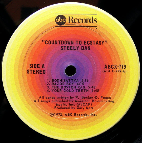Steely Dan – Countdown To Ecstasy, US Press