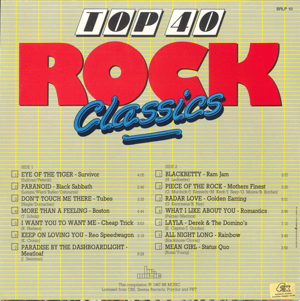 Top 40 Rock Classics