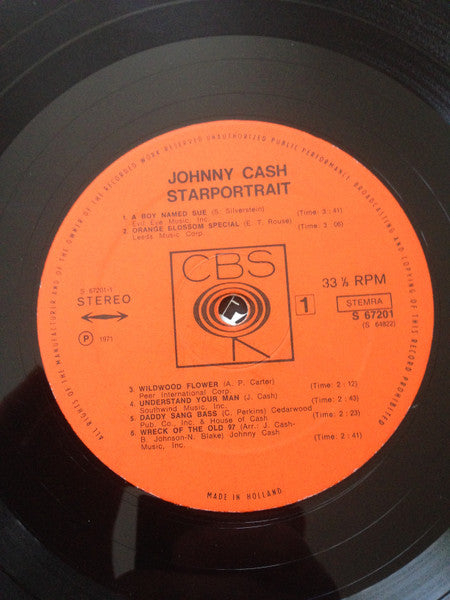 Johnny Cash – Starportrait   ,  2LP , Gatefold