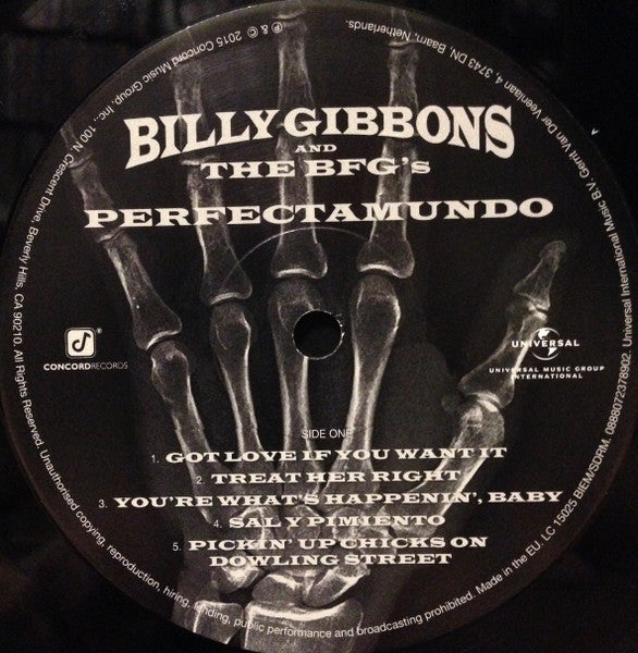 Billy Gibbons and The BFG's – Perfectamundo