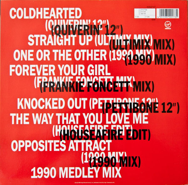 Paula Abdul – Shut Up And Dance (The Dance Mixes)