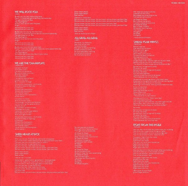 Queen – News Of The World      gatefold