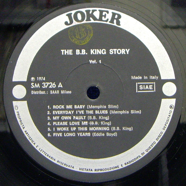 B.B. King ‎– The B.B. King Story Vol.1