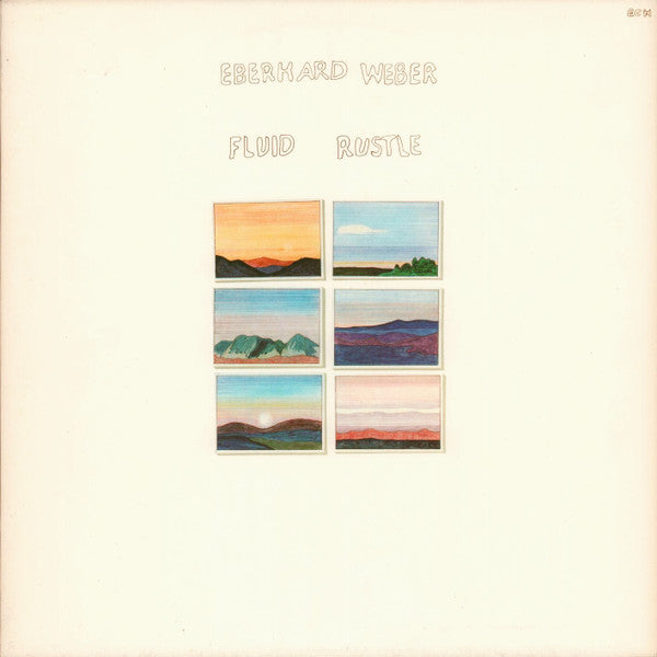 Eberhard Weber – Fluid Rustle   ,  ECM