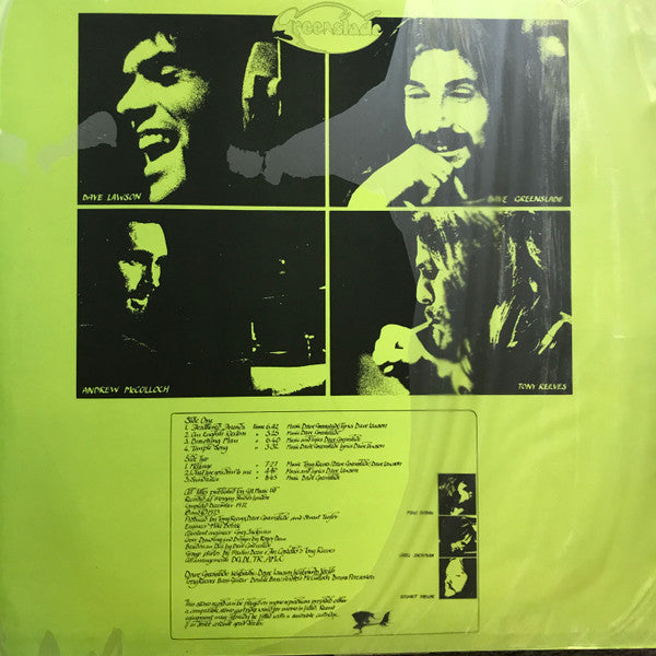 Greenslade – Greenslade  ,  Gatefold , 1 press germany