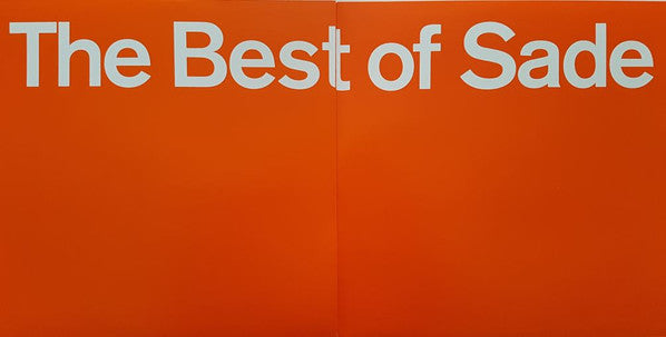 Sade – The Best Of Sade, 2xLP, Gatefold, 180 Gram