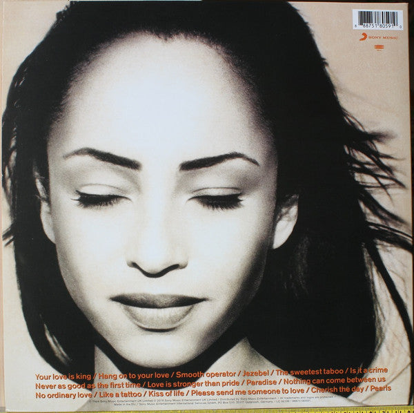 Sade – The Best Of Sade, 2xLP, Gatefold, 180 Gram