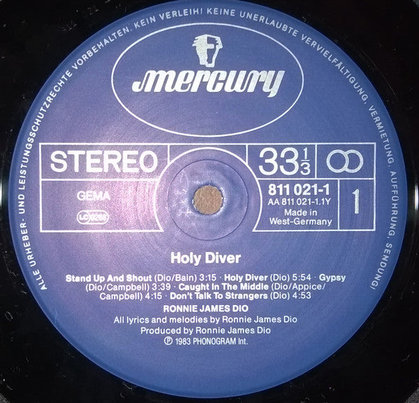 Dio  ‎– Holy Diver