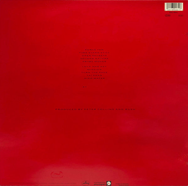 Rush ‎– Hold Your Fire