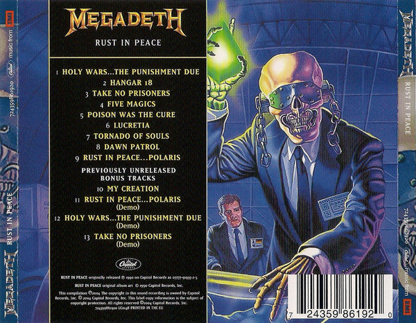 Megadeth – Rust In Peace