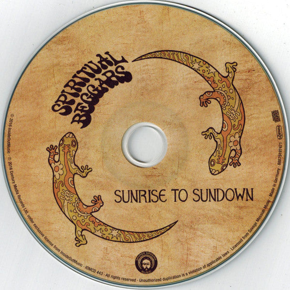 Spiritual Beggars ‎– Sunrise To Sundown , Gatefold , + Poster + CD