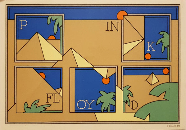 Pink Floyd – The Dark Side Of The Moon   , Gatefold , nu are posterul mare doar cele 2 mici ce sant in poze .