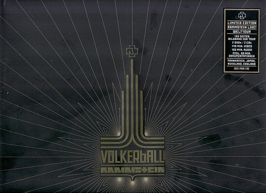 Rammstein – Völkerball  , 2CD + 2 DVD , Limited Edition, Numbered 6375 , 190 page Booklet