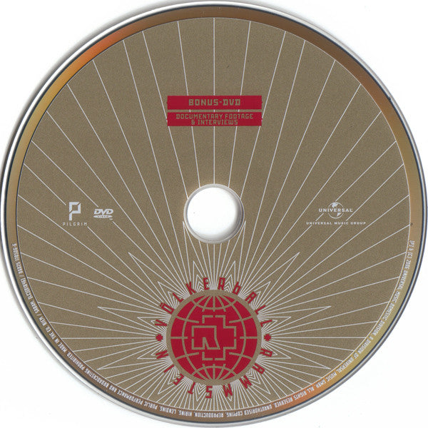 Rammstein – Völkerball  , 2CD + 2 DVD , Limited Edition, Numbered 6375 , 190 page Booklet
