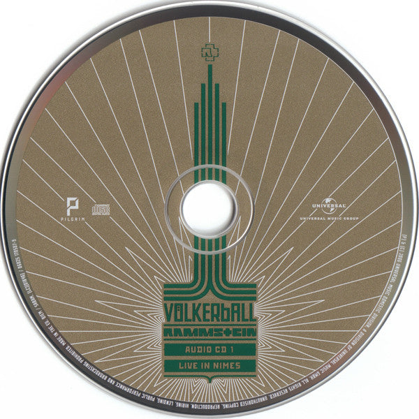 Rammstein – Völkerball  , 2CD + 2 DVD , Limited Edition, Numbered 6375 , 190 page Booklet