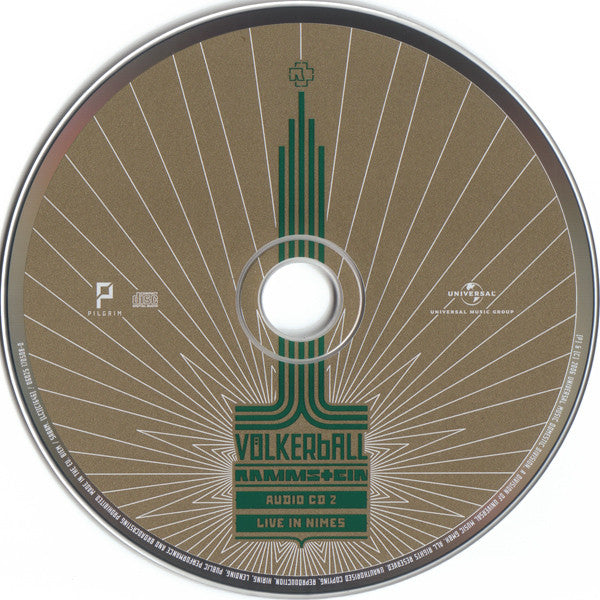 Rammstein – Völkerball  , 2CD + 2 DVD , Limited Edition, Numbered 6375 , 190 page Booklet