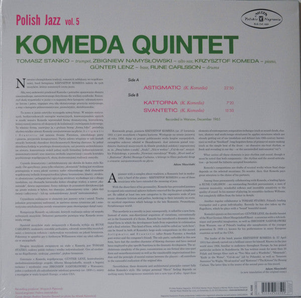 Komeda Quintet ‎– Astigmatic
