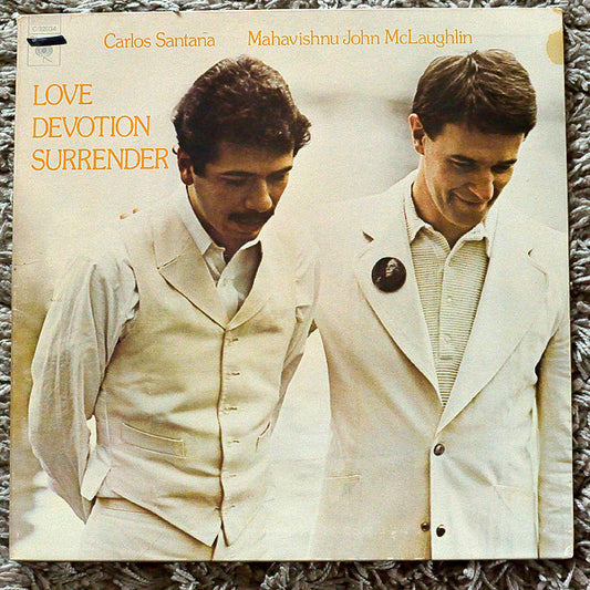 Carlos Santana & Mahavishnu John McLaughlin* ‎– Love Devotion Surrender   ,  Gatefold