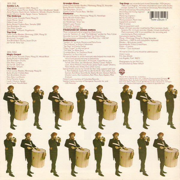 Chick Corea – Tap Step, 1st Press