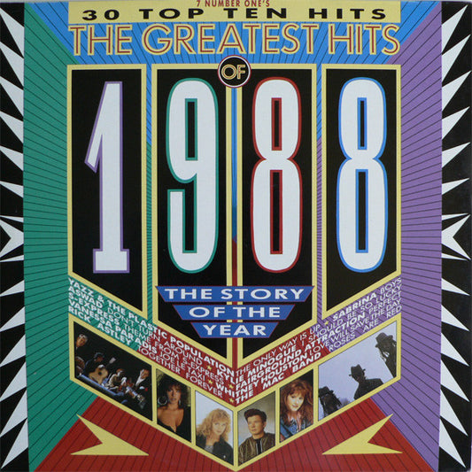 Various – The Greatest Hits Of 1988, 2xLP, Gatefold