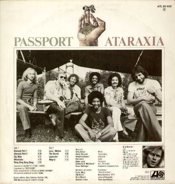 Passport  – Ataraxia  , 1 press