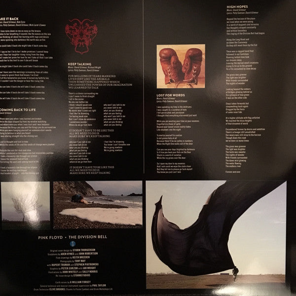 Pink Floyd – The Division Bell   ,  2LP , Gatefold