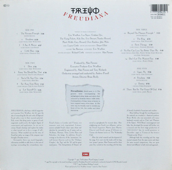 Freudiana – Freudiana, 2xLP, DMM Mastering, Gatefold