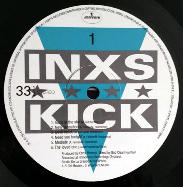 INXS – KicK, Gatefold