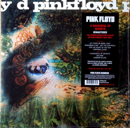 Pink Floyd – A Saucerful Of Secrets, 180 gr