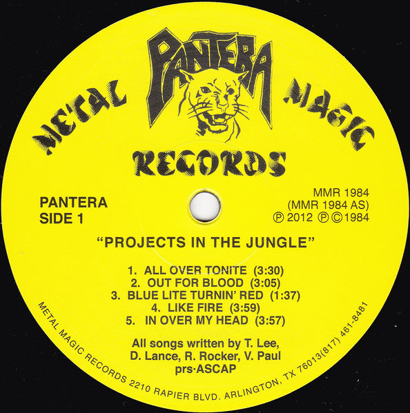 Pantera – Projects In The Jungle