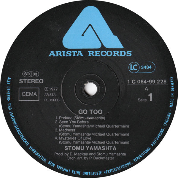 Stomu Yamashta's Go – Go Too