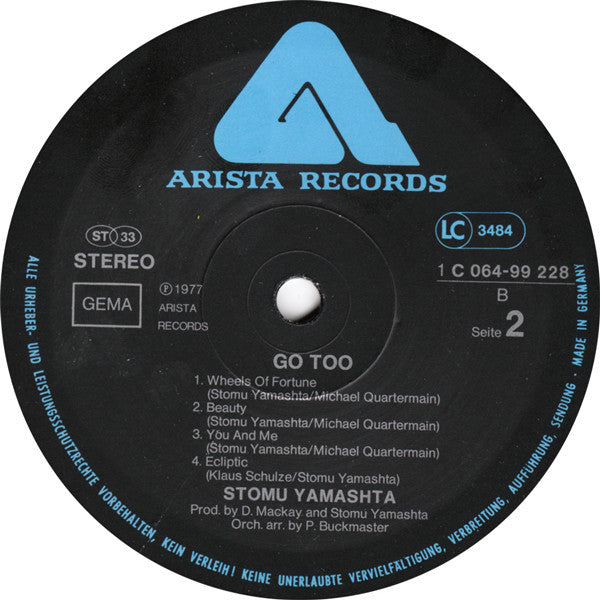Stomu Yamashta's Go – Go Too
