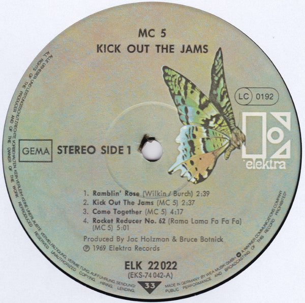 MC5 – Kick Out The Jams
