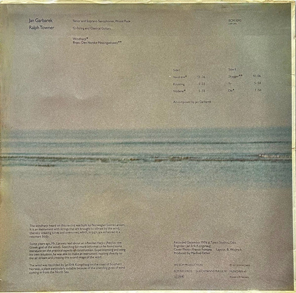 Jan Garbarek – Dis   , ECM