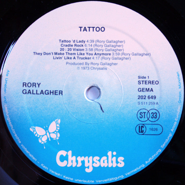 Rory Gallagher – Tattoo