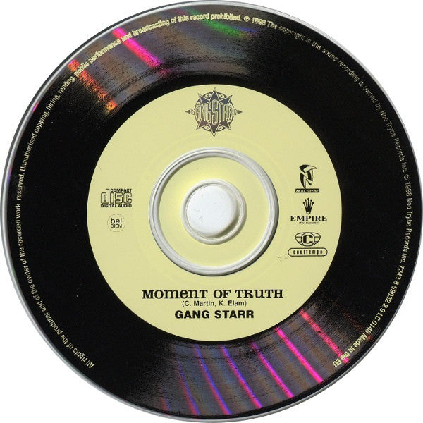 Gang Starr – Moment Of Truth – Musicplanet