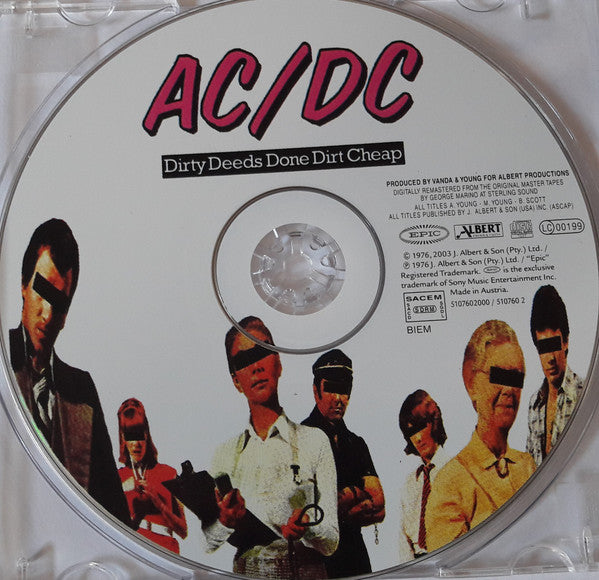 AC/DC – Dirty Deeds Done Dirt Cheap