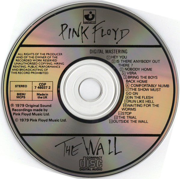 Pink Floyd – The Wall  ,  2 CD